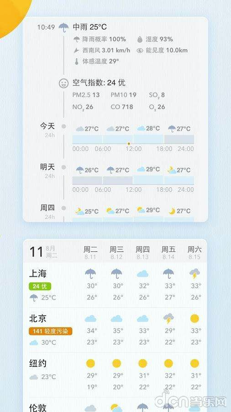 我的天气截图4