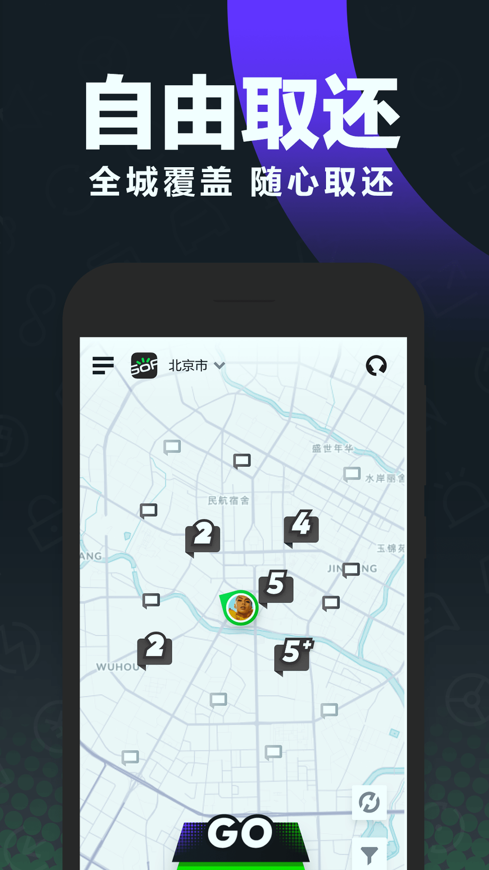 gofun出行截图2