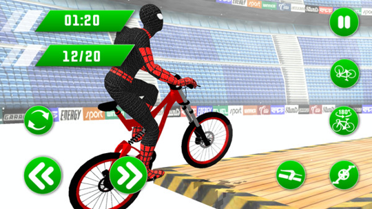 超级英雄bmx截图1