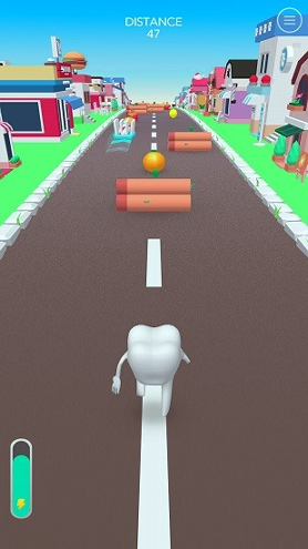 牙齿人跑酷截图3