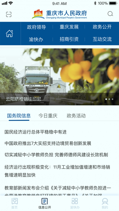 重庆市政府截图4