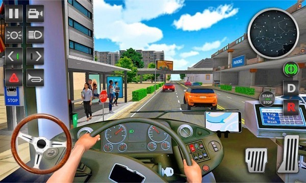 模拟驾驶城市公交截图2