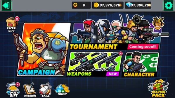 金属射手阿尔法士兵截图2