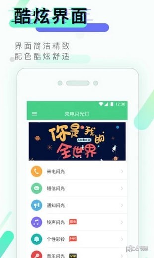 来电闪灯截图1