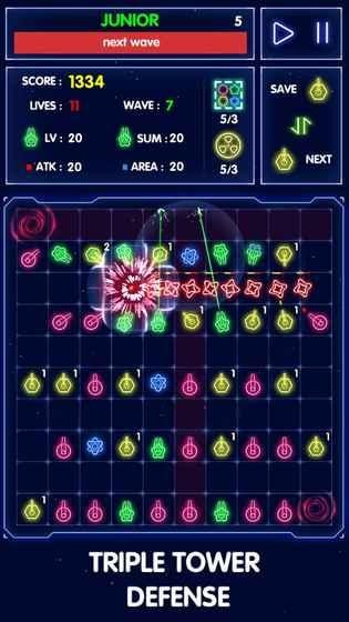 三消塔防截图2