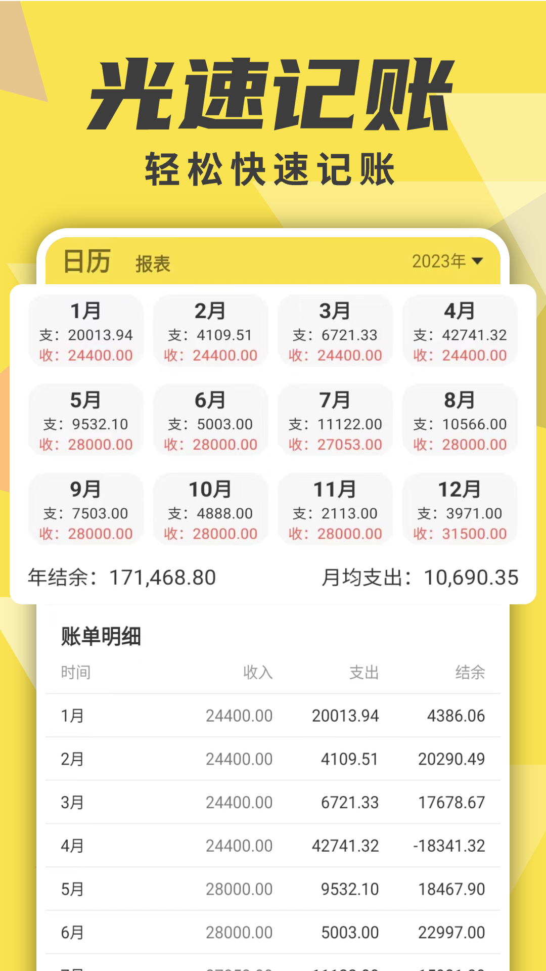 牛牛记账截图2
