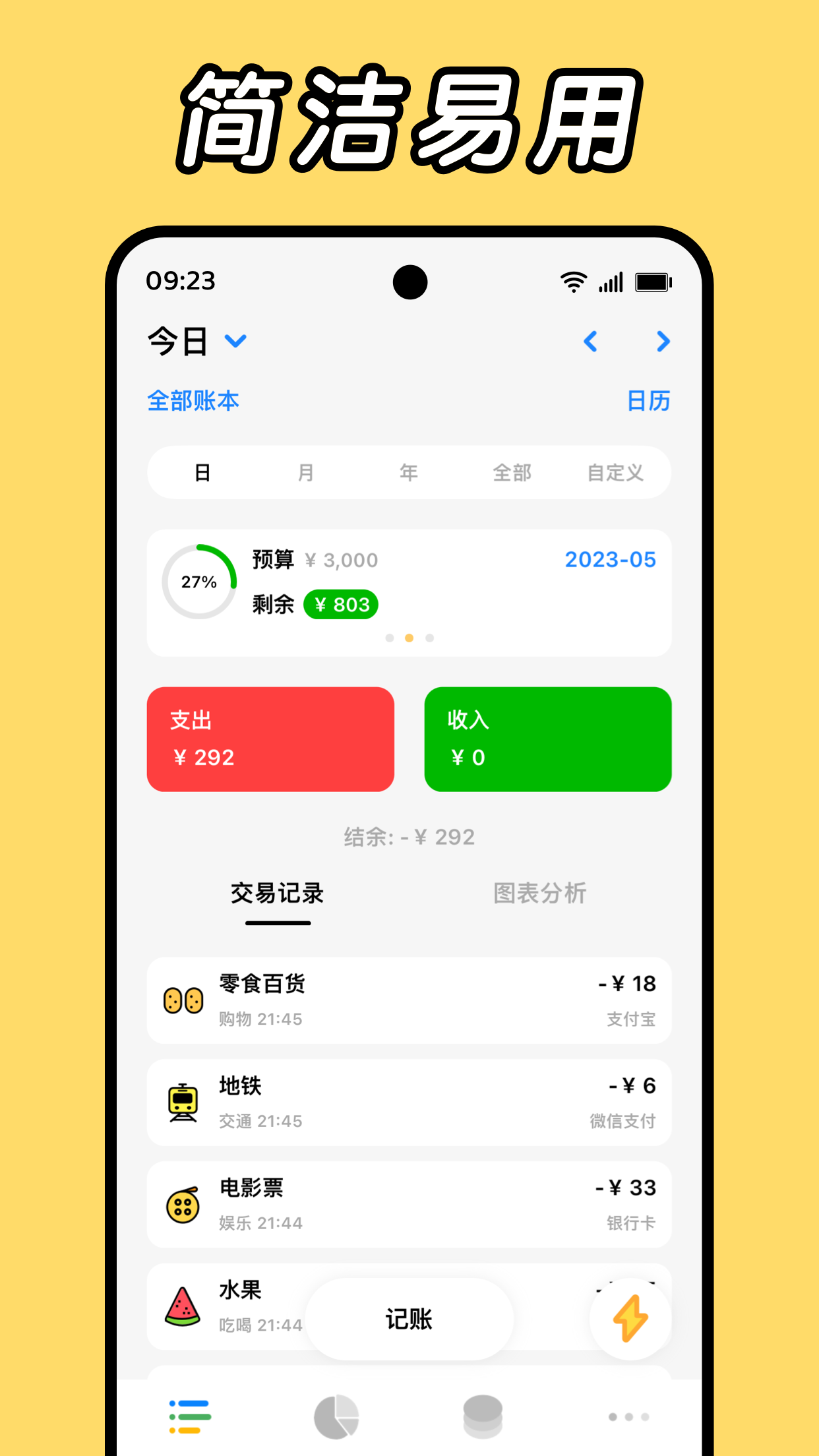 daak记账