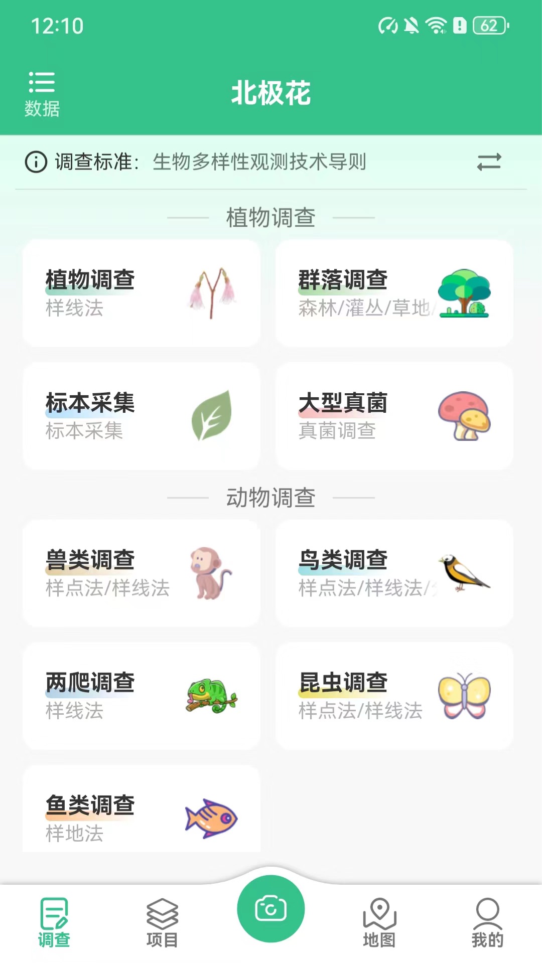 北极花生物调查截图4