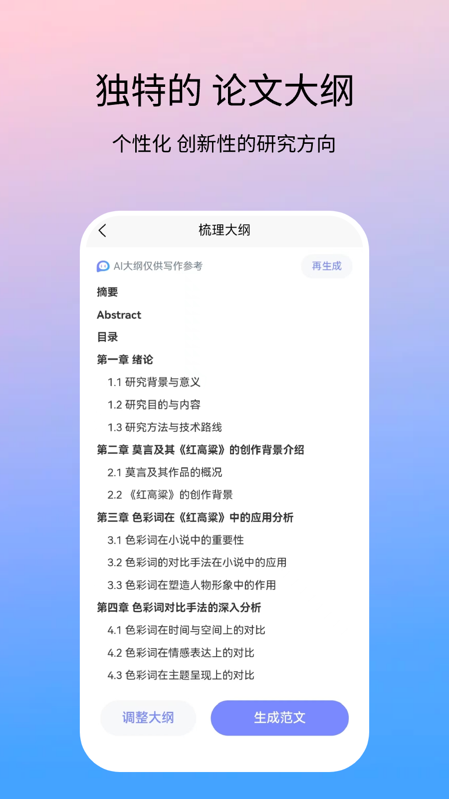 论写写ai毕业论文