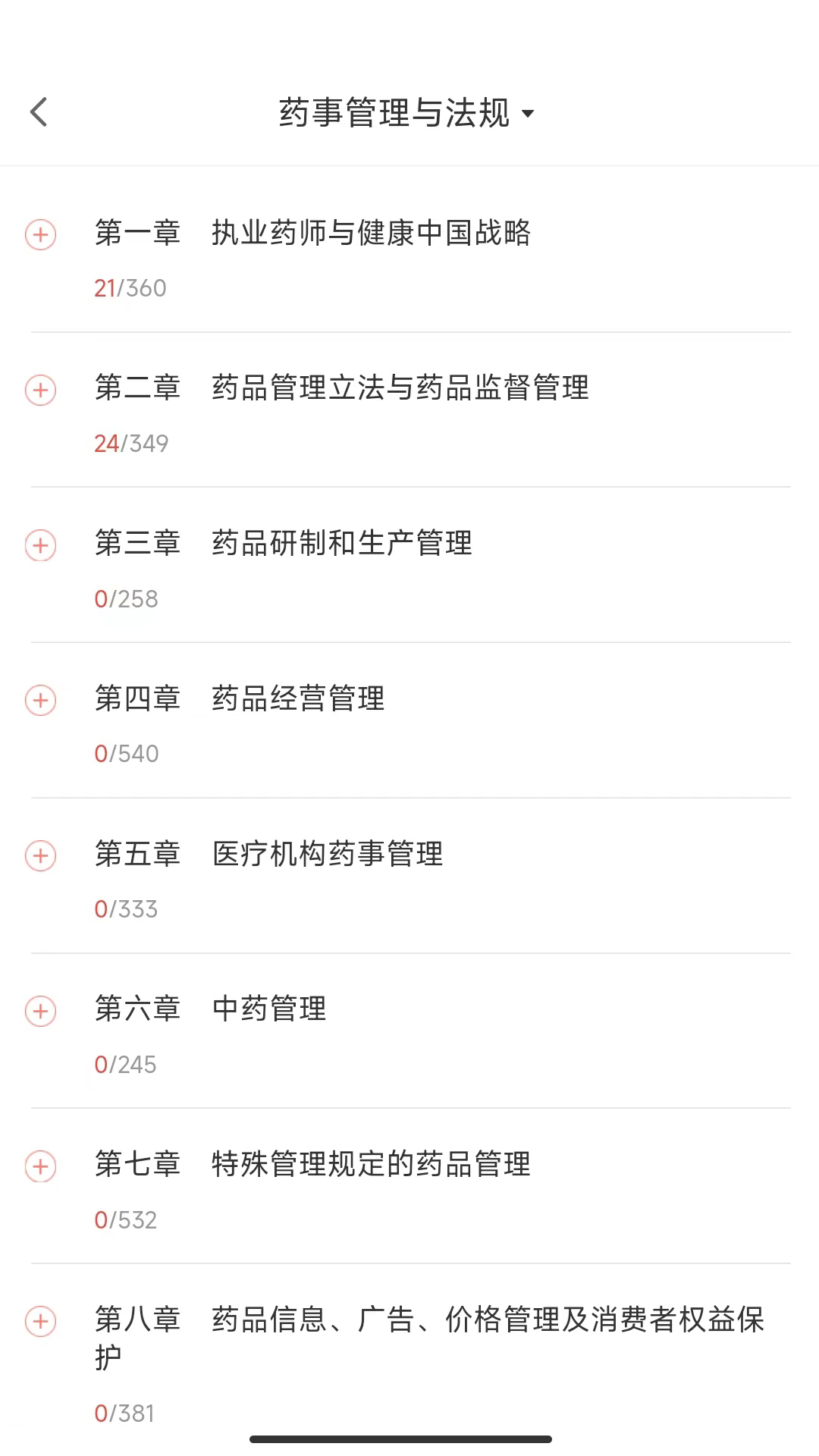 执业药师真题库截图2