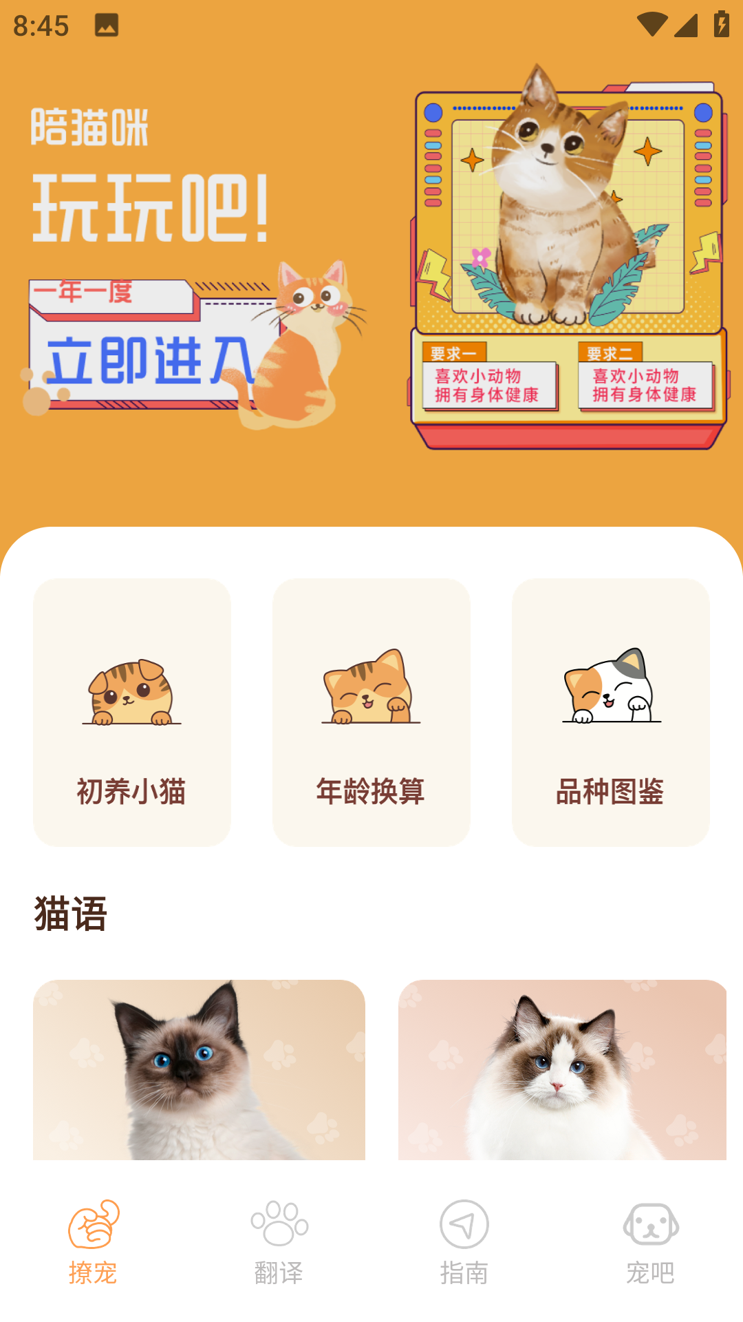peppycat猫语翻译器截图1