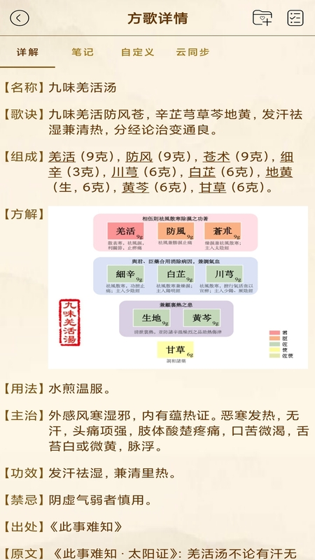 中医方歌截图5