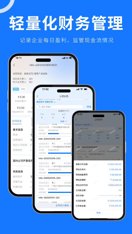 蘑菇云crm截图5