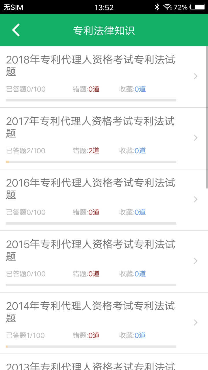 专利代理人题库