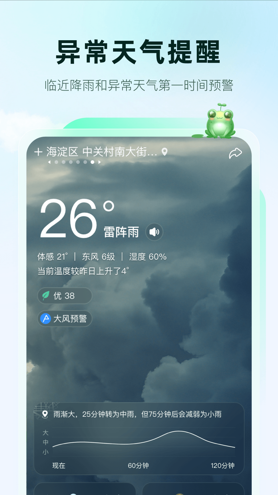 呱呱天气截图1