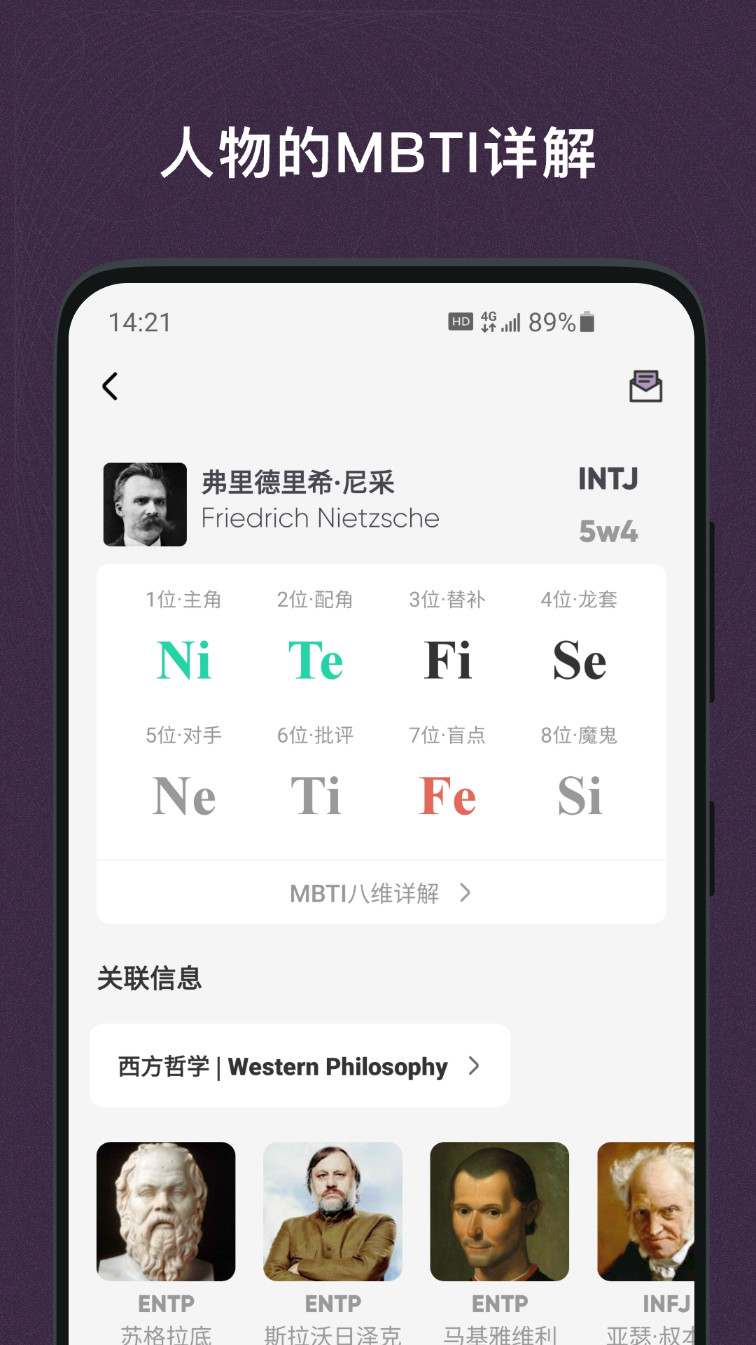 mbti百科截图3