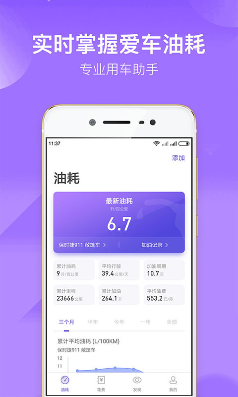 加仑油耗截图1