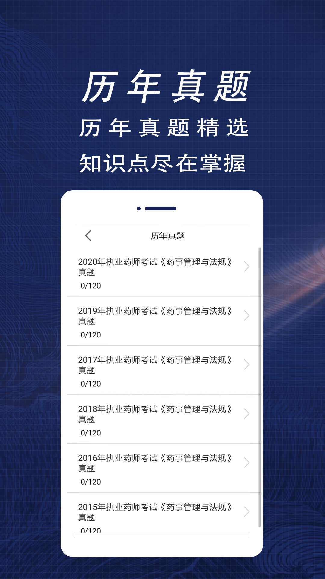 执业药师全题库截图4