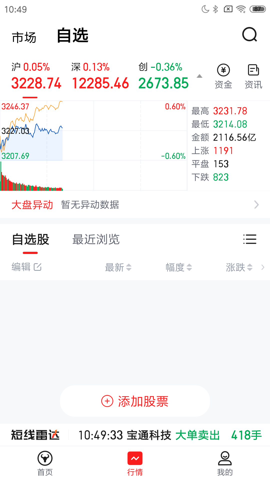 中焯投资堂android版炒股截图