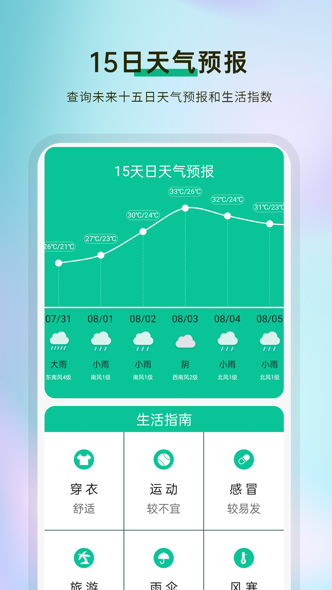 准天气预报