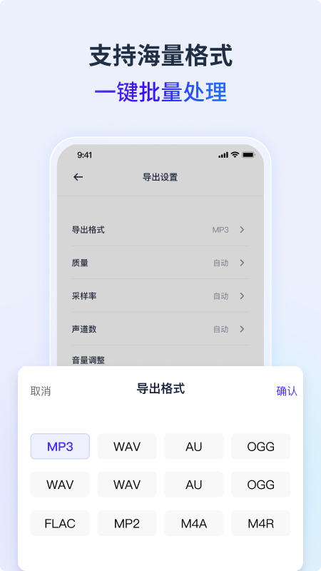 金舟音频人声分离