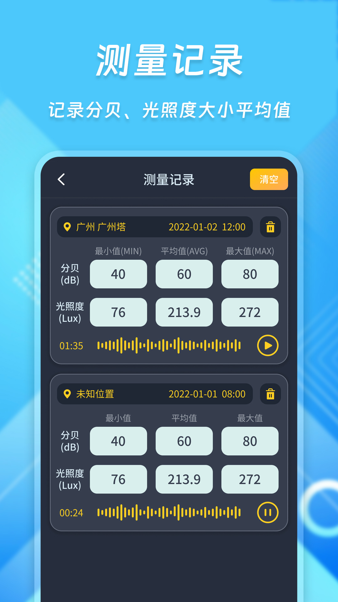 光强分贝仪