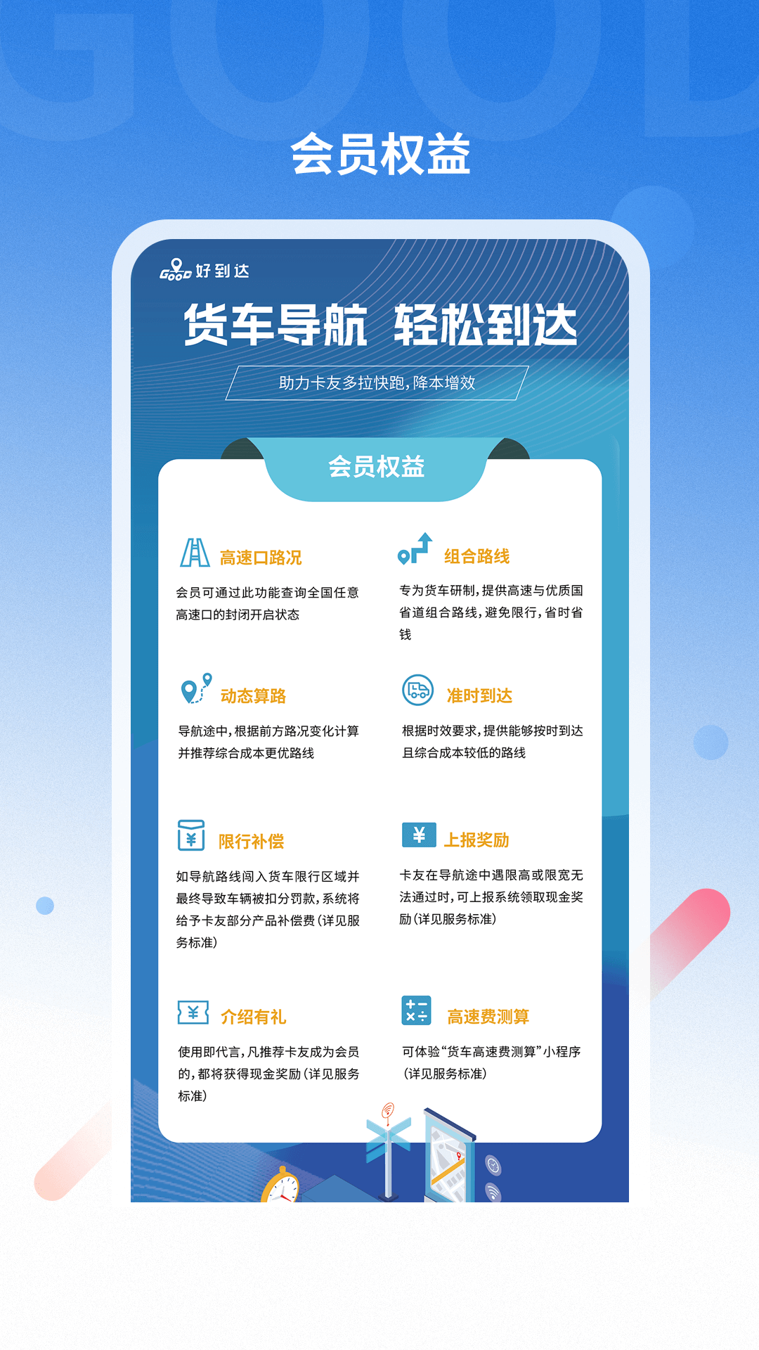 好到达货车导航截图2