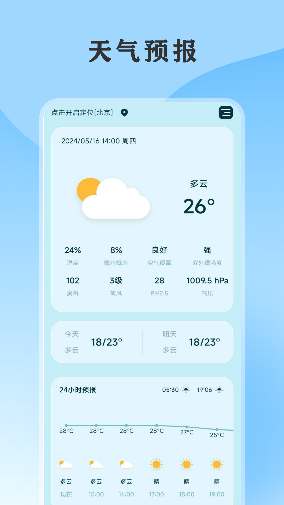 黄历天气通截图1