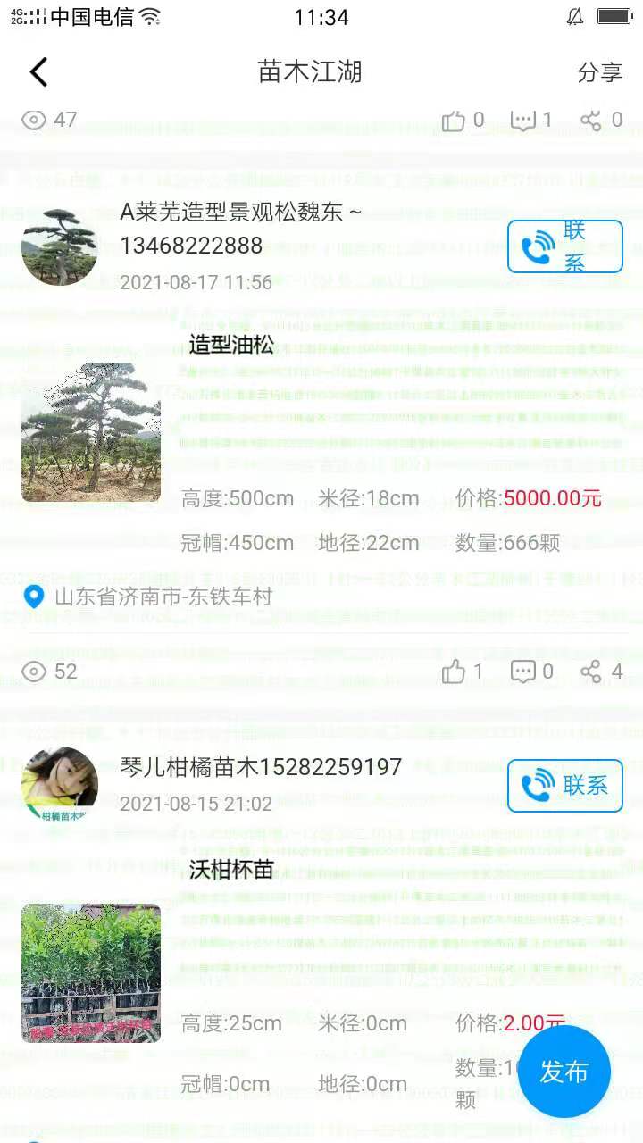 苗木江湖截图5