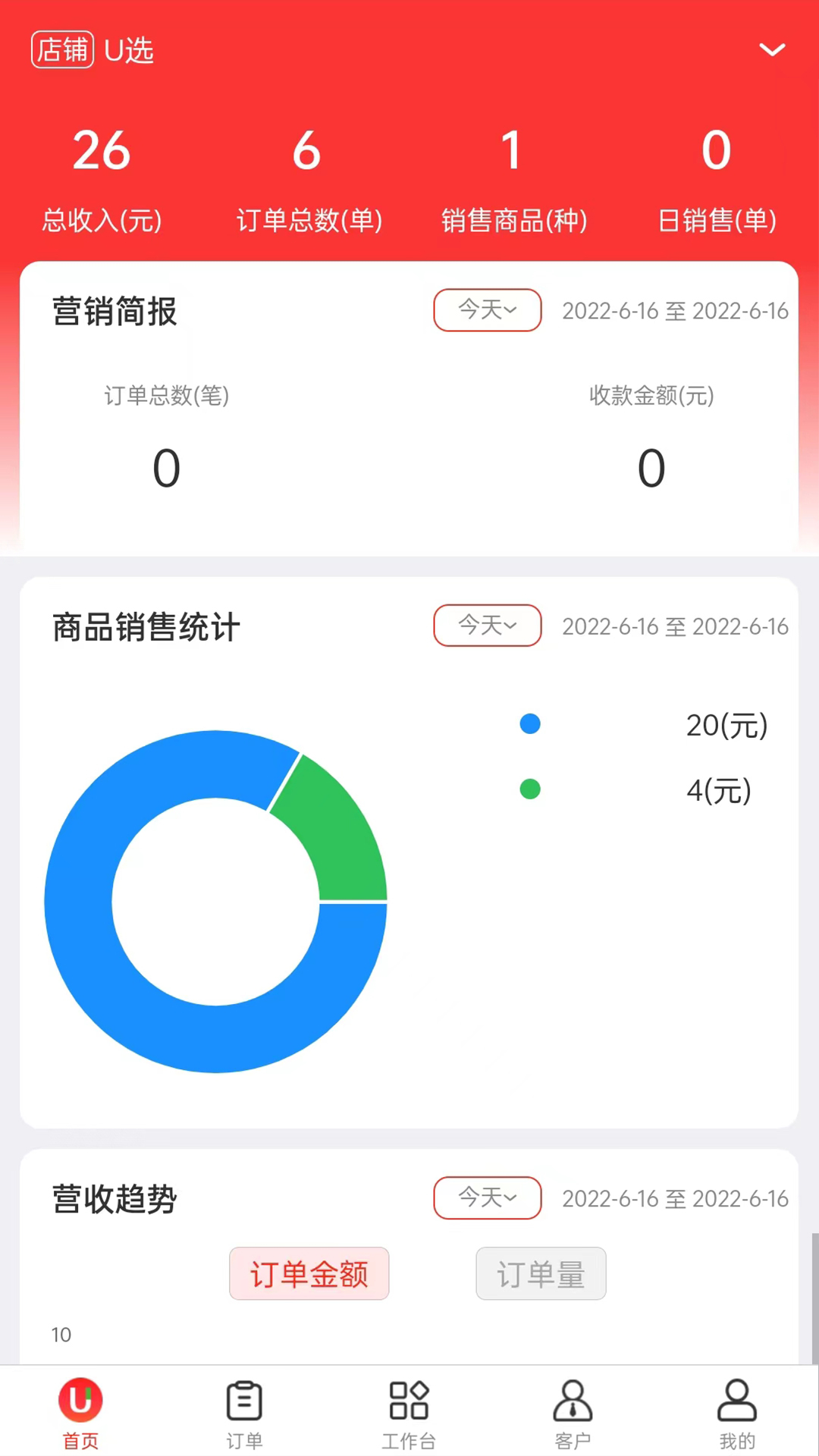u选商家截图1