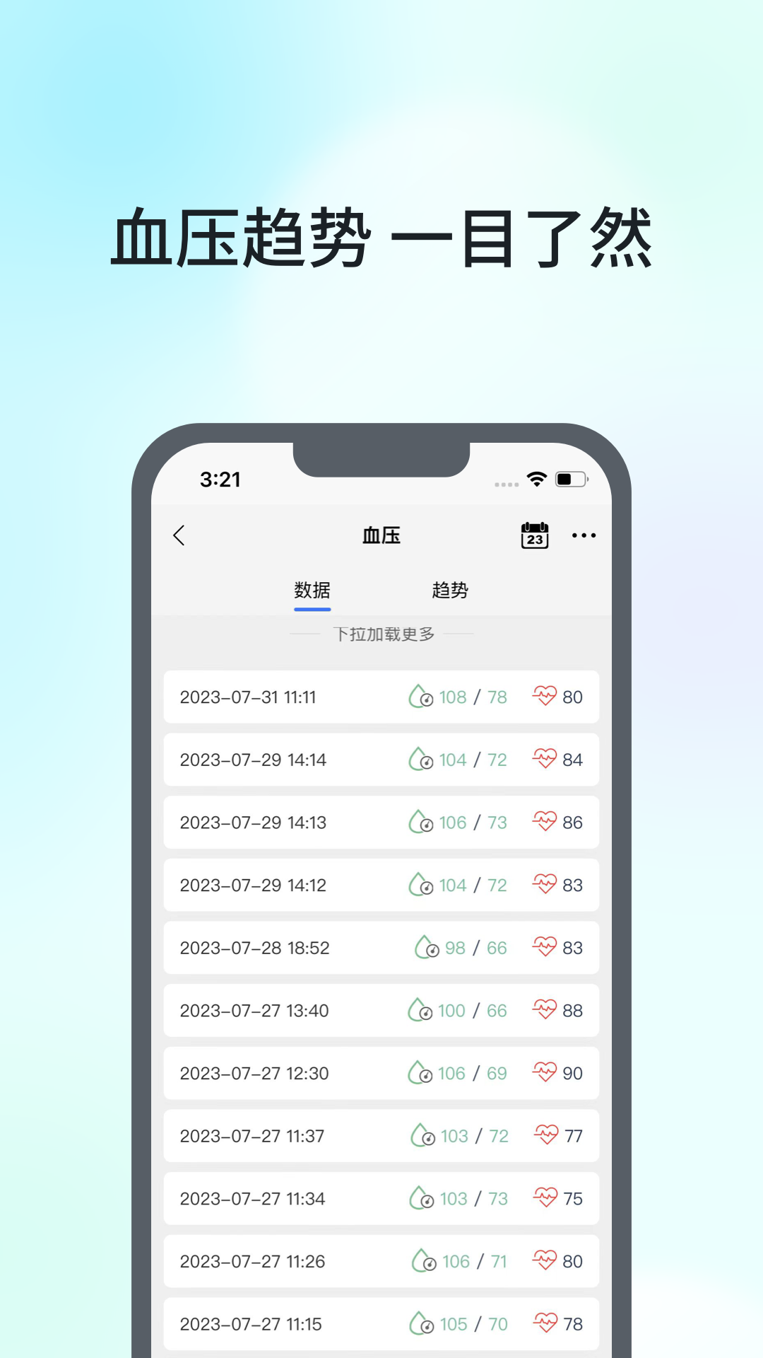 血压手表r6截图3
