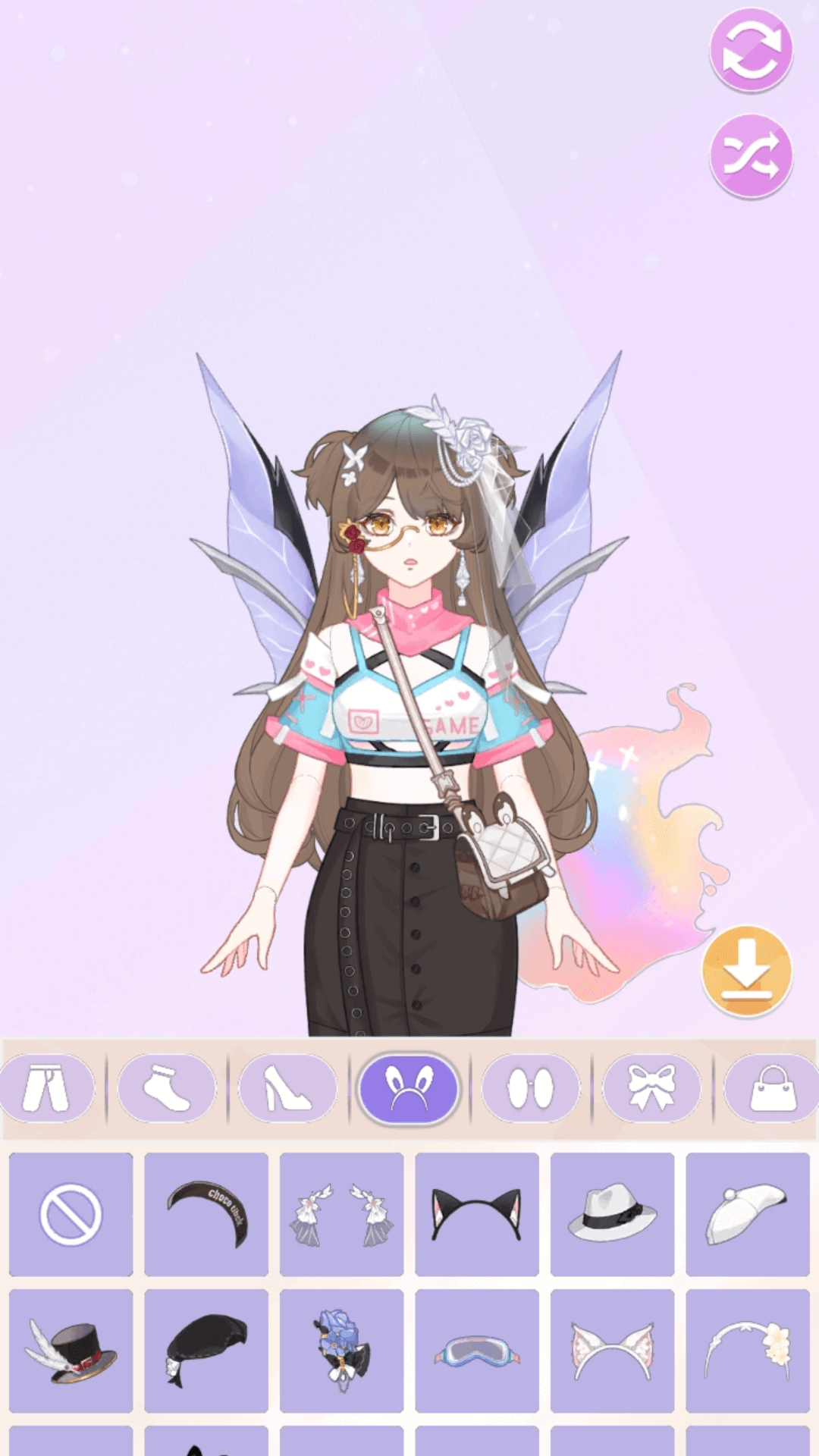 魔法女孩换装截图4