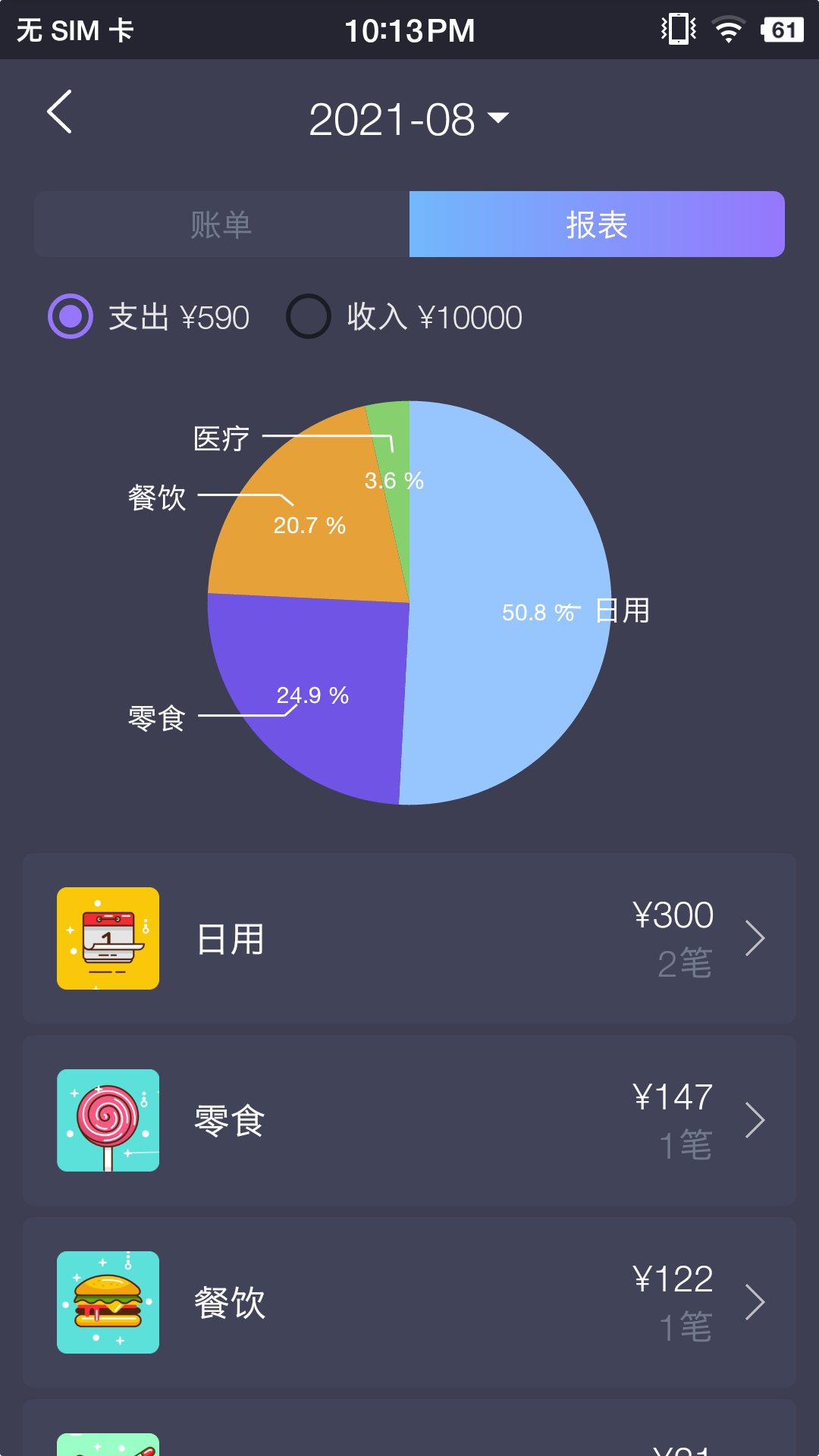 拾光记账本截图3