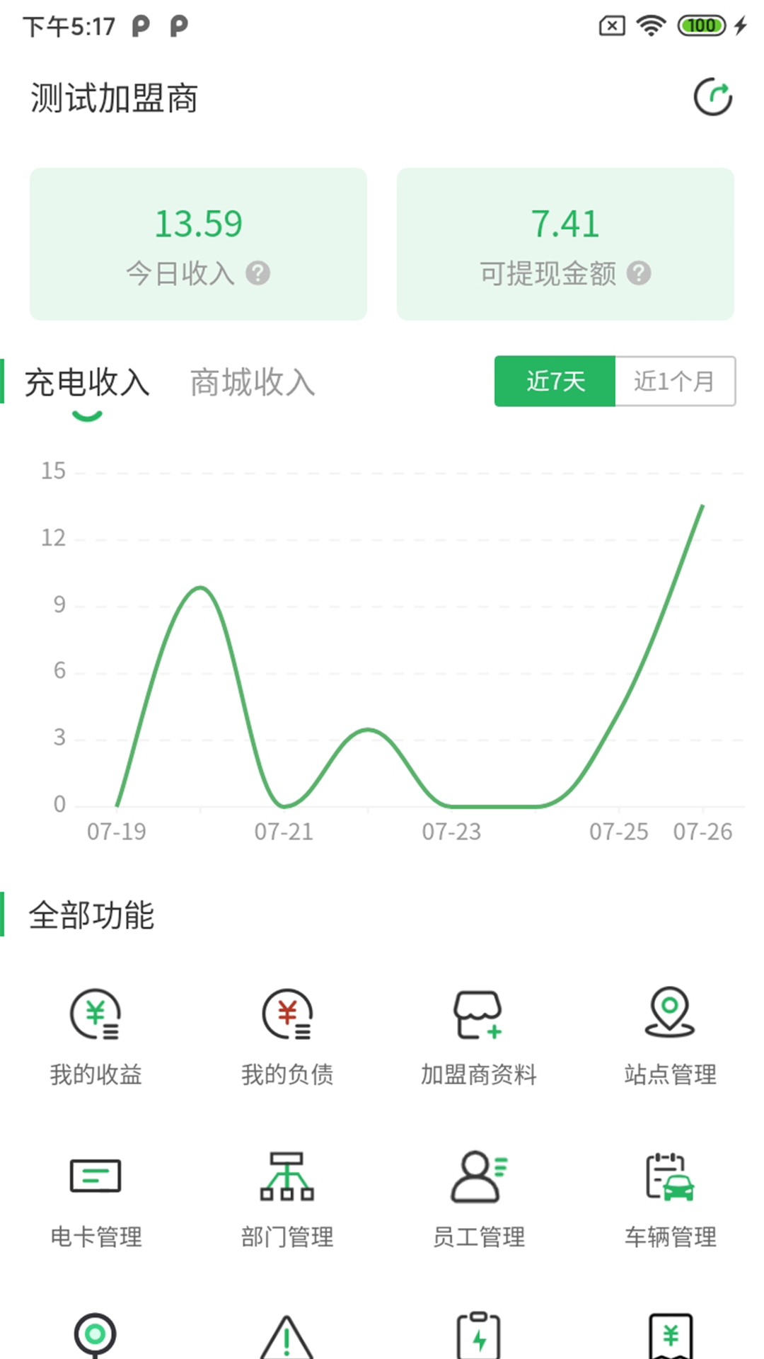 云电智充商家版