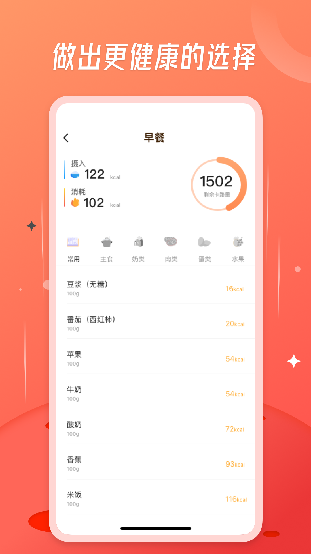 食物热量计算截图2
