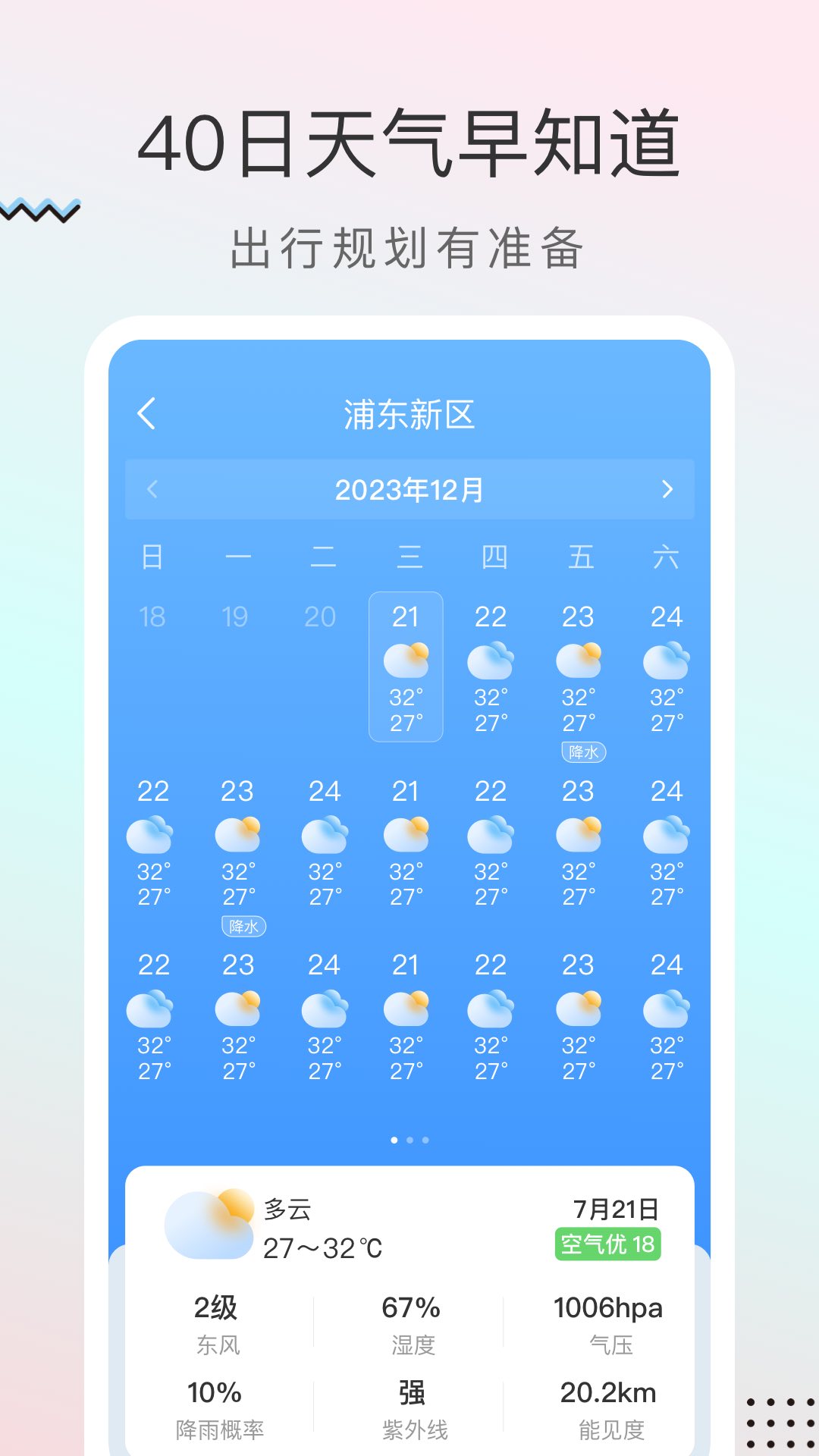 雨迹天气截图4