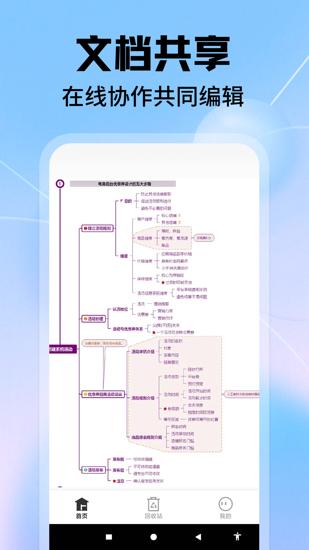 免费思维导图xmind截图