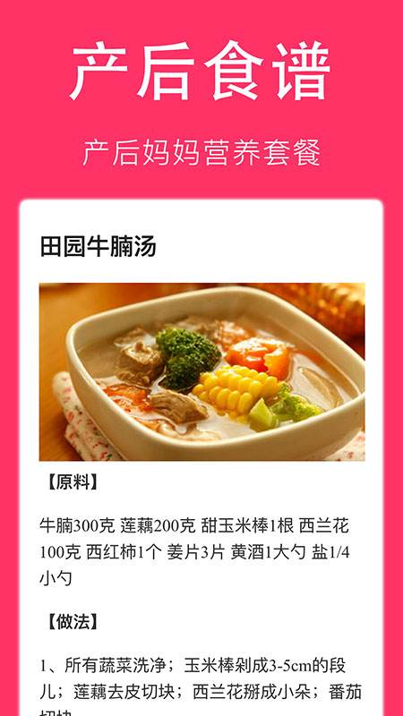 孕妇食谱大全截图3