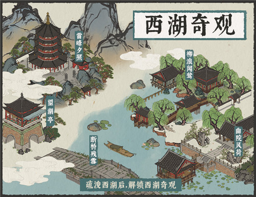 江南百景图木板怎么消化