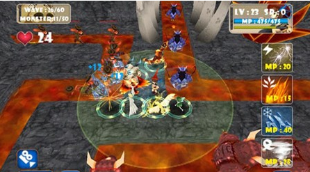 怪物防御3d截图2