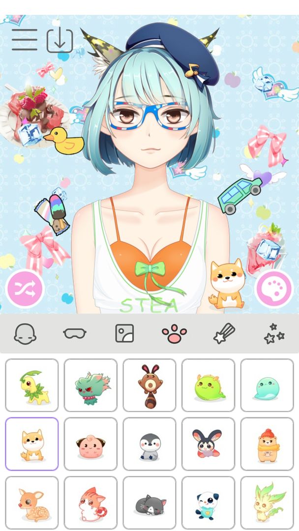 动漫女孩换装截图5