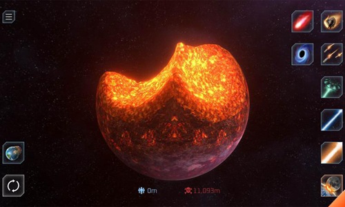 星球爆炸模拟器截图2