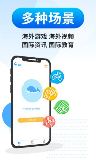 蓝鲸加速器截图2