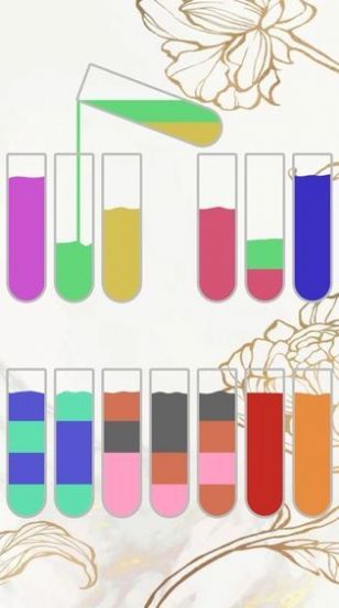 水排序谜题截图2