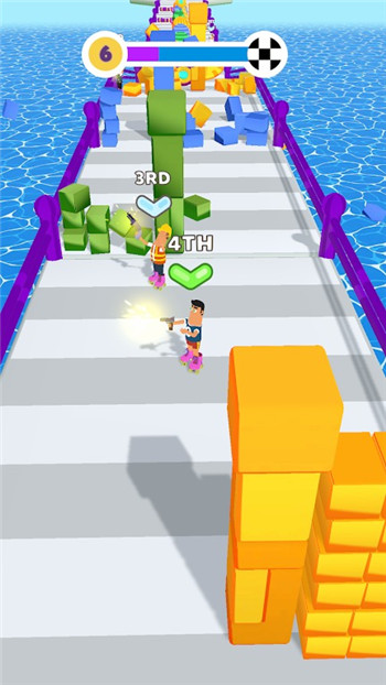 滚枪人赛跑截图3