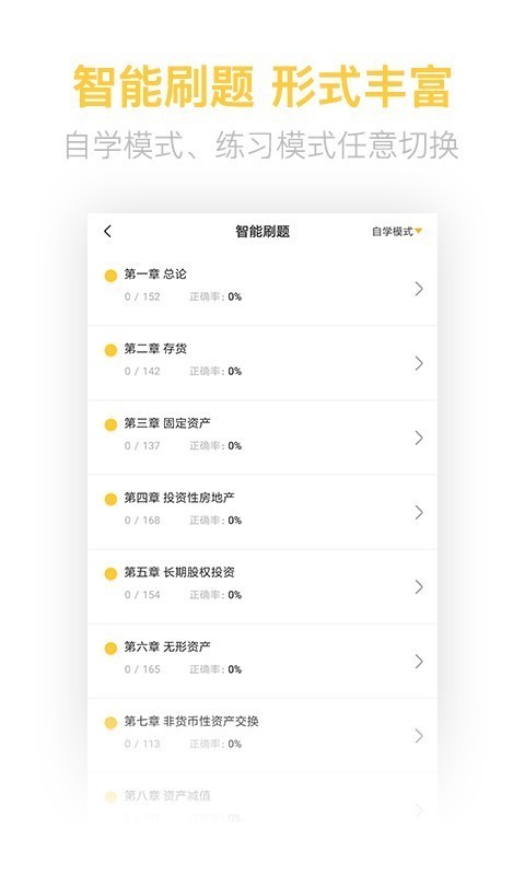 中级会计亿题库截图2