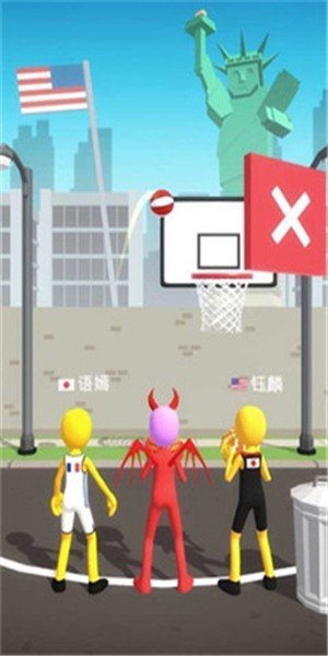 人类投篮赛截图2