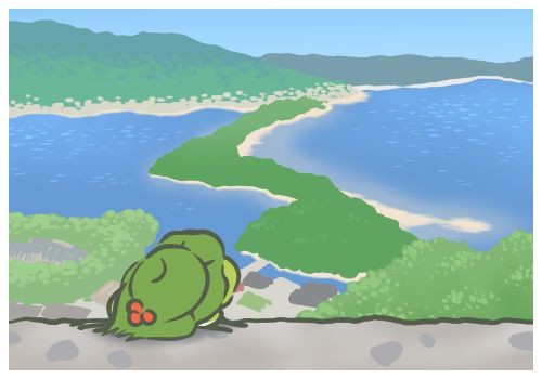 旅行青蛙精美图片欣赏