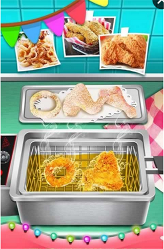 街头油炸食物制作截图1