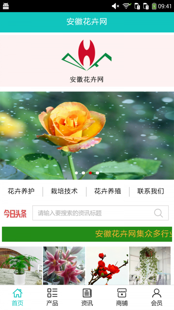 安徽花卉网截图4